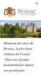 Mobile Screenshot of chateau-brissac.fr